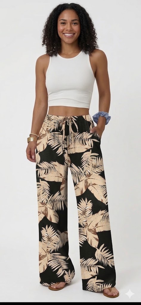 Sampeel Palazzo Pants Set